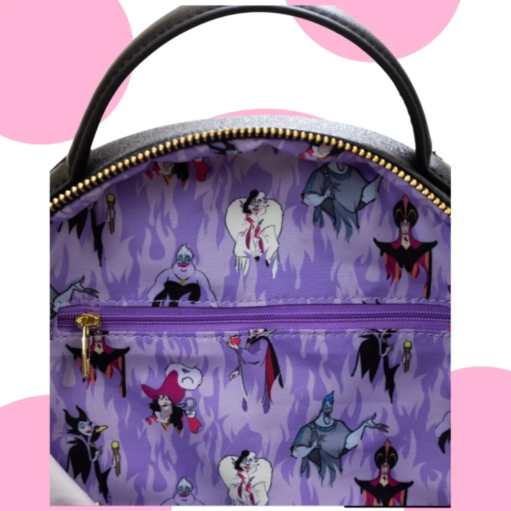 Loungefly‎ Disney Villains Flame Mini Backpack